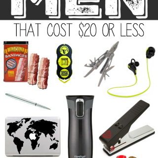 20 Unique Gift Ideas for Men under $20 each!