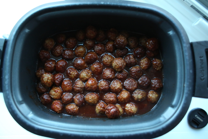 4-Ingredient Crock Pot Party Meatballs
