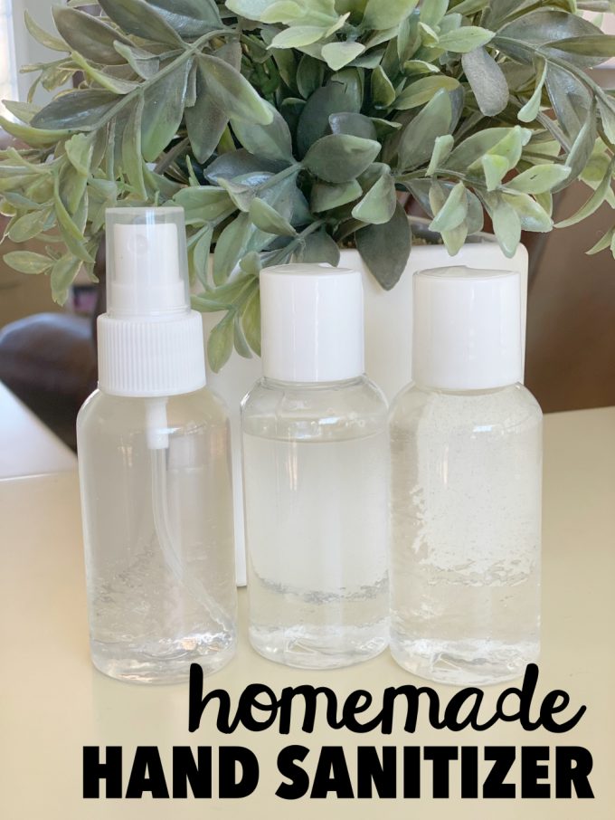 How to Make Homemade Hand Sanitizer